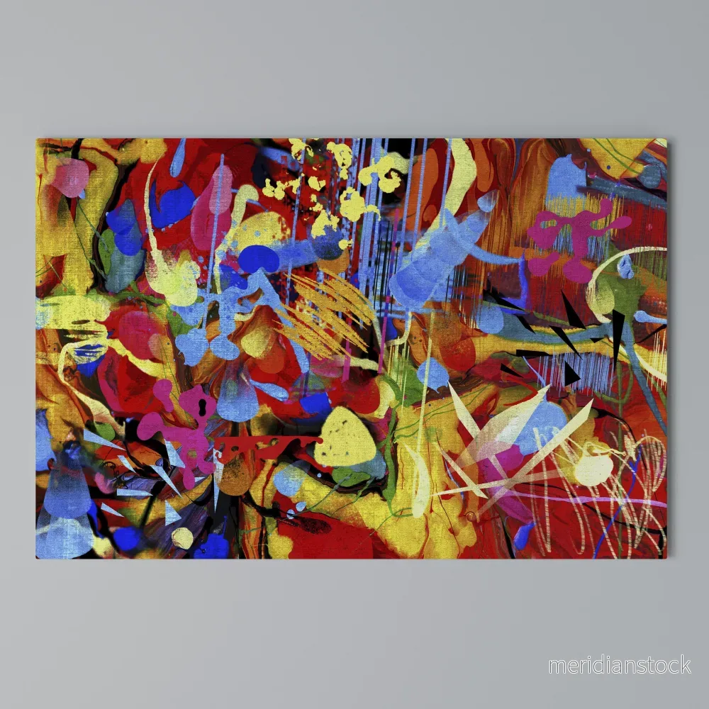 ABSTRACT RHAPSODY Horizontal Canvas Print - Bild 2