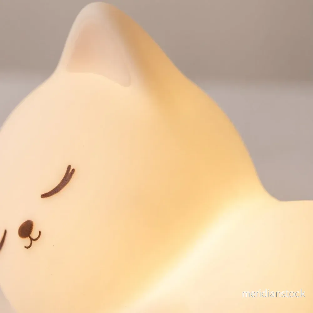 Uppladdningsbar bordslampa – Glowpurr - Bild 3