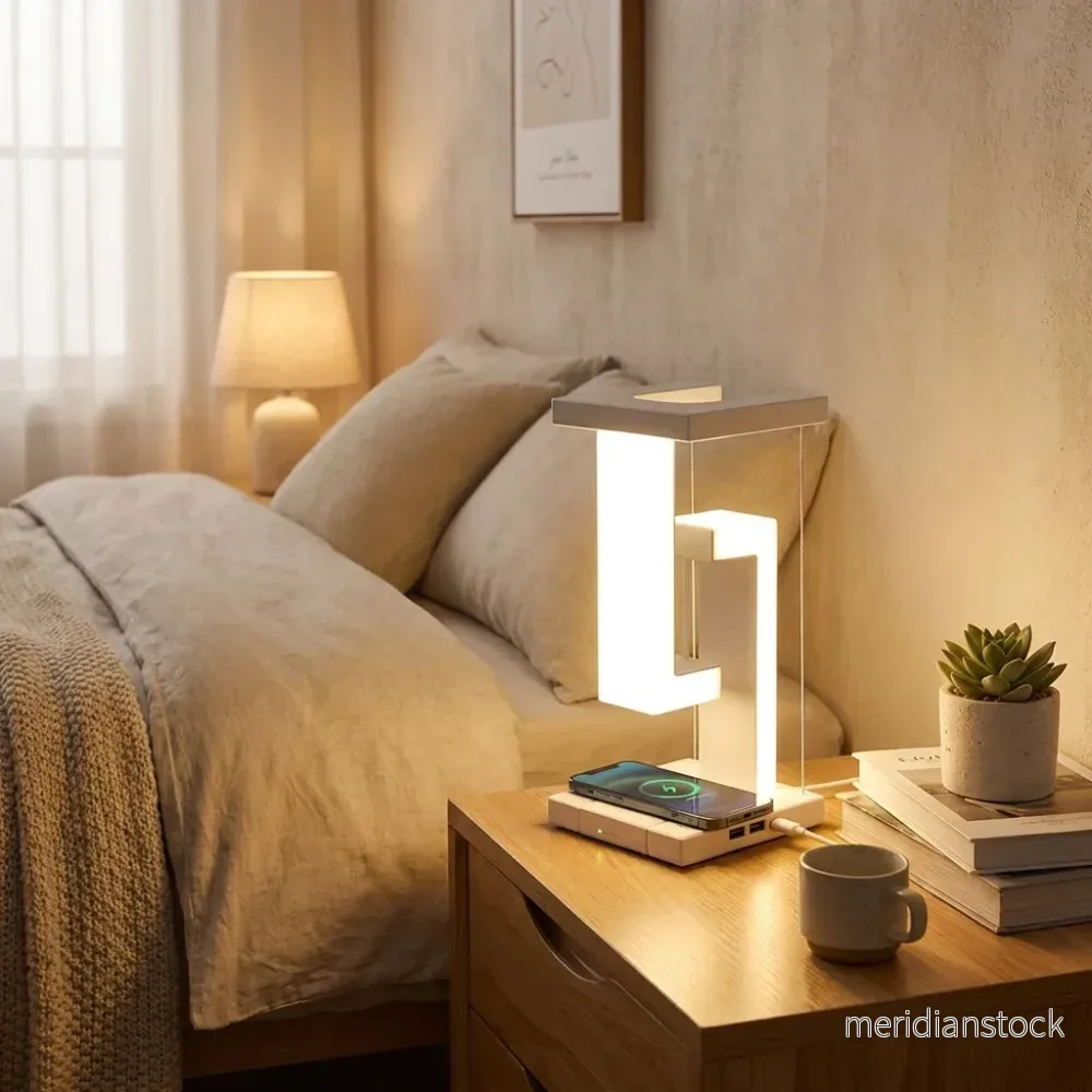Svävande LED-bordslampa – Levella