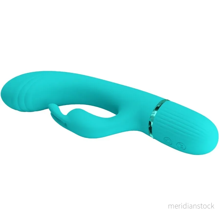 PRETTY LOVE - SCOCCO VIBRATOR RABBIT TURQUOISE - Bild 2
