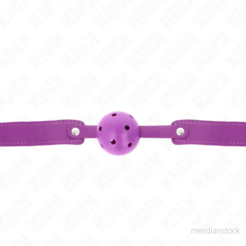 KINK - PURPLE BREATHABLE BALL 4.5 CMGAG 65 x 2.5 CM - Bild 3