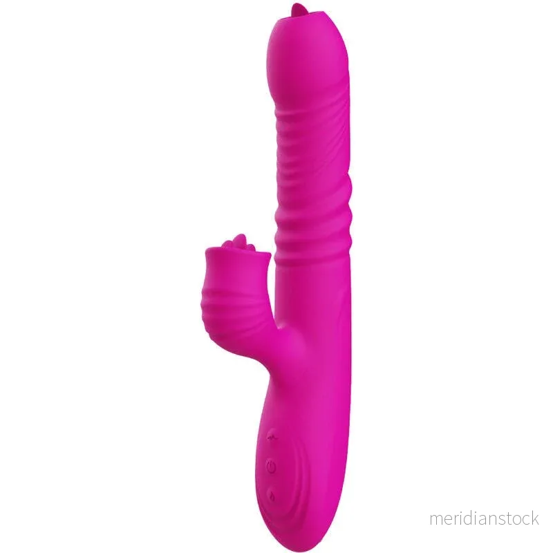 ARMONY - FANNY MULTIFUNCTION DOUBLE TONGUE VIBRATOR FUCHSIA HEAT EFFECT - Bild 3