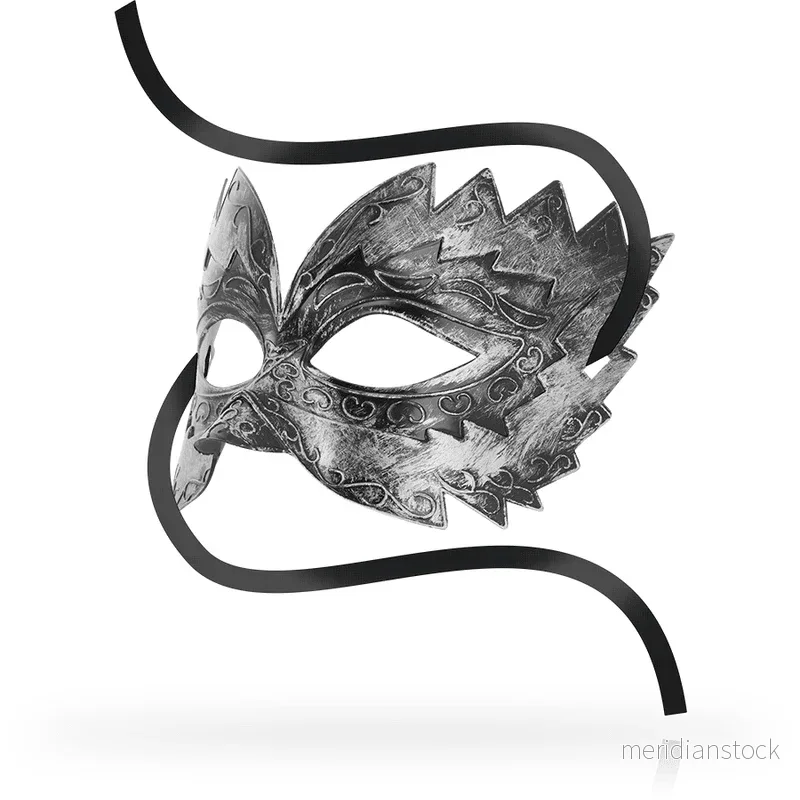 OHMAMA - ANTIZAZ MASKS VENETIAN STYLE SILVER - Bild 2