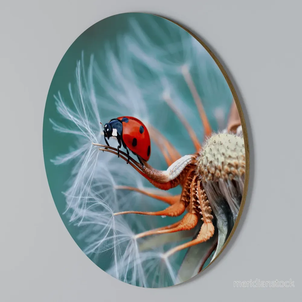 LADYBUG BALANCE Rund väggdekor LADYBUG BALANCE Rund väggdekor