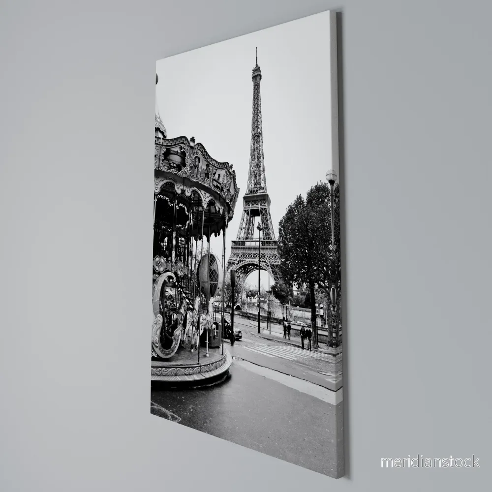 CHARMS OF THE CITY Vertical Canvas Print - Bild 3
