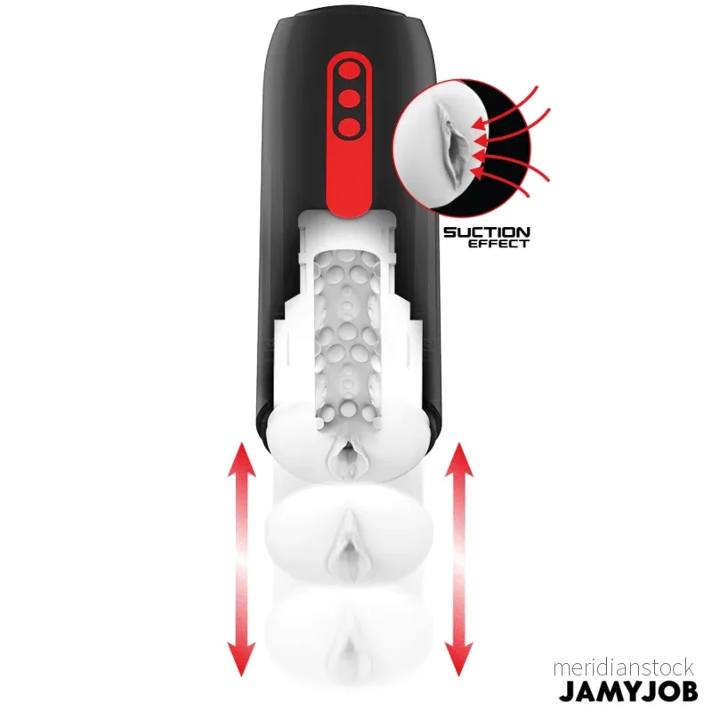 JAMYJOB - PHANTOM AUTOMATIC VAGINA MASTURBATOR 5 MODES STIMULATING WAVES AND THRUST
