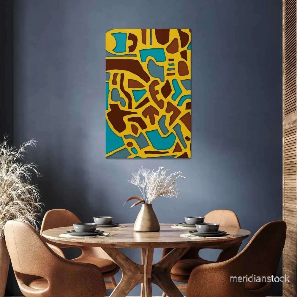 ASSYMETRICAL HARMONY Vertical Canvas Print ASSYMETRICAL HARMONY Vertical Canvas Print