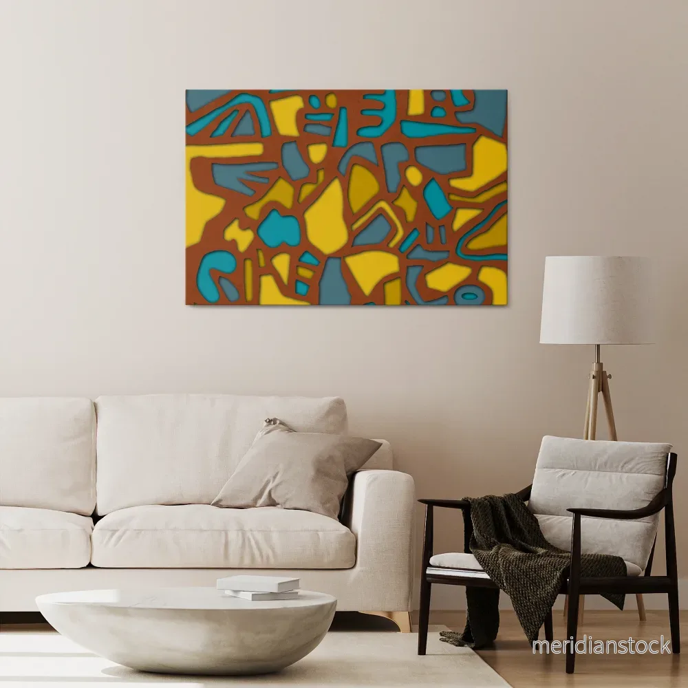 FORM SHUFFLE Horizontal Canvas Print - Bild 2