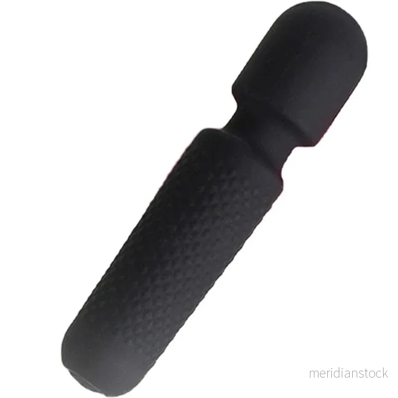 ARMONY - YOUR MAGIC MASSAGER & VIBRATOR RECHARGEABLE 10 VIBRATIONS WAND DOTS BLACK - Bild 2