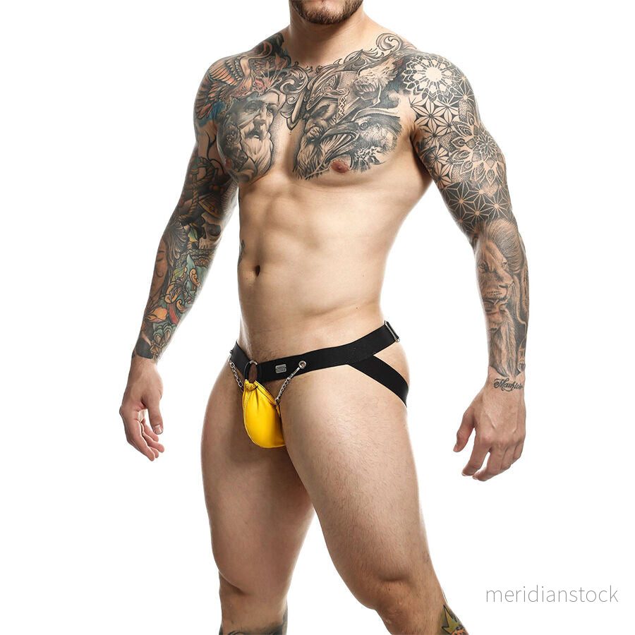 MOB - DNGEON YELLOW JOCKSTRAP WITH CHAINS ONE SIZE - Bild 2