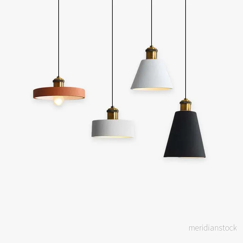 Stilren Morandi-design LED-pendellampa – MoraGlow