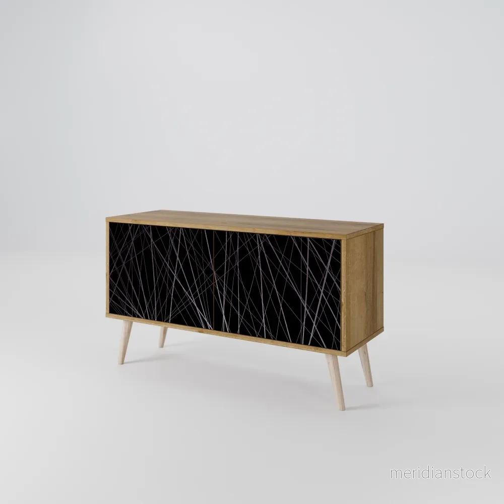 SHIMMER SPIDERGRAM Kompakt TV-bänk med 2 dörrar SHIMMER SPIDERGRAM Kompakt TV-bänk med 2 dörrar