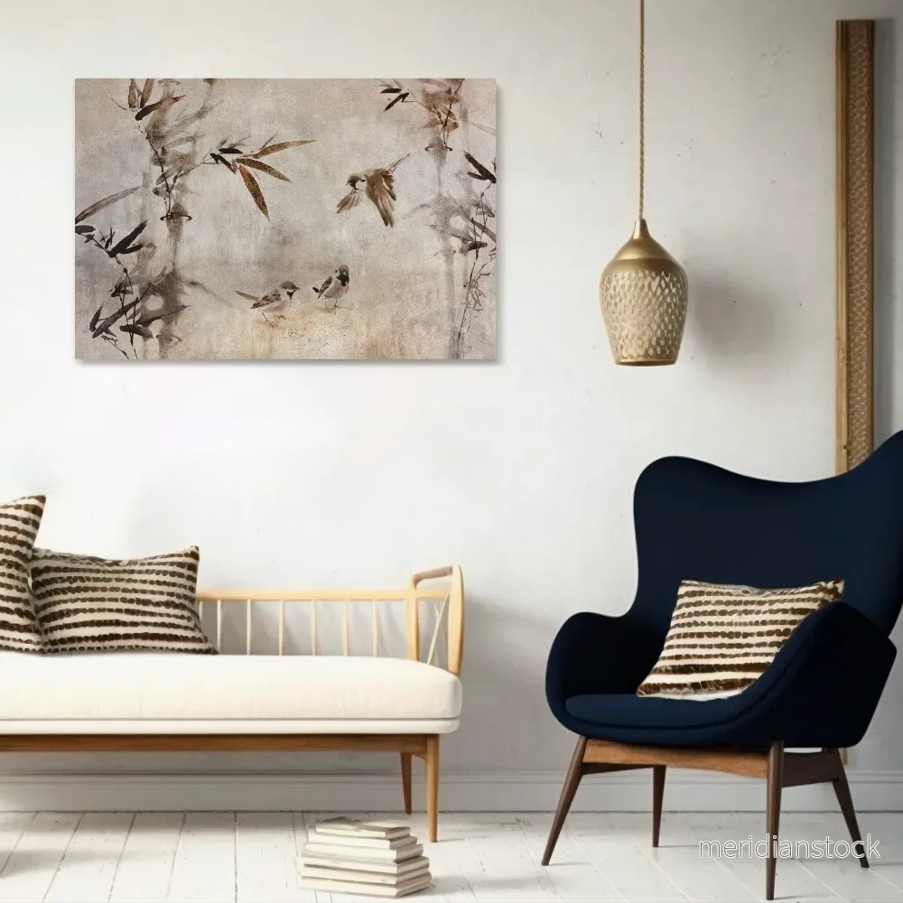 SPARROW BLISS Horizontal Canvas Print