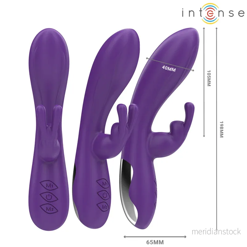 INTENSE - RANDALL RABBIT VIBRATOR 10 VIBRATIONS PURPLE - Bild 3