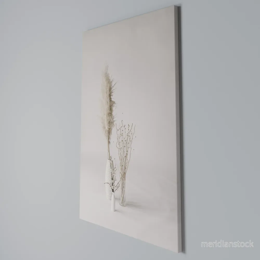 WHISPERING VASES Vertical Canvas Print - Bild 3