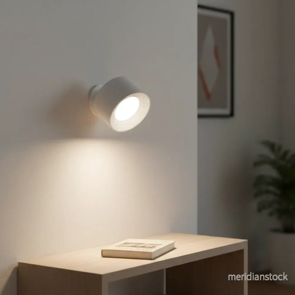 Trådlös Magnetisk Vägglampa – FlexiHalo Trådlös Magnetisk Vägglampa – FlexiHalo