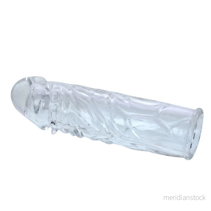 BAILE Pink Silicone Penis Cover 13 cm for Enhanced Stimulation - Bild 2