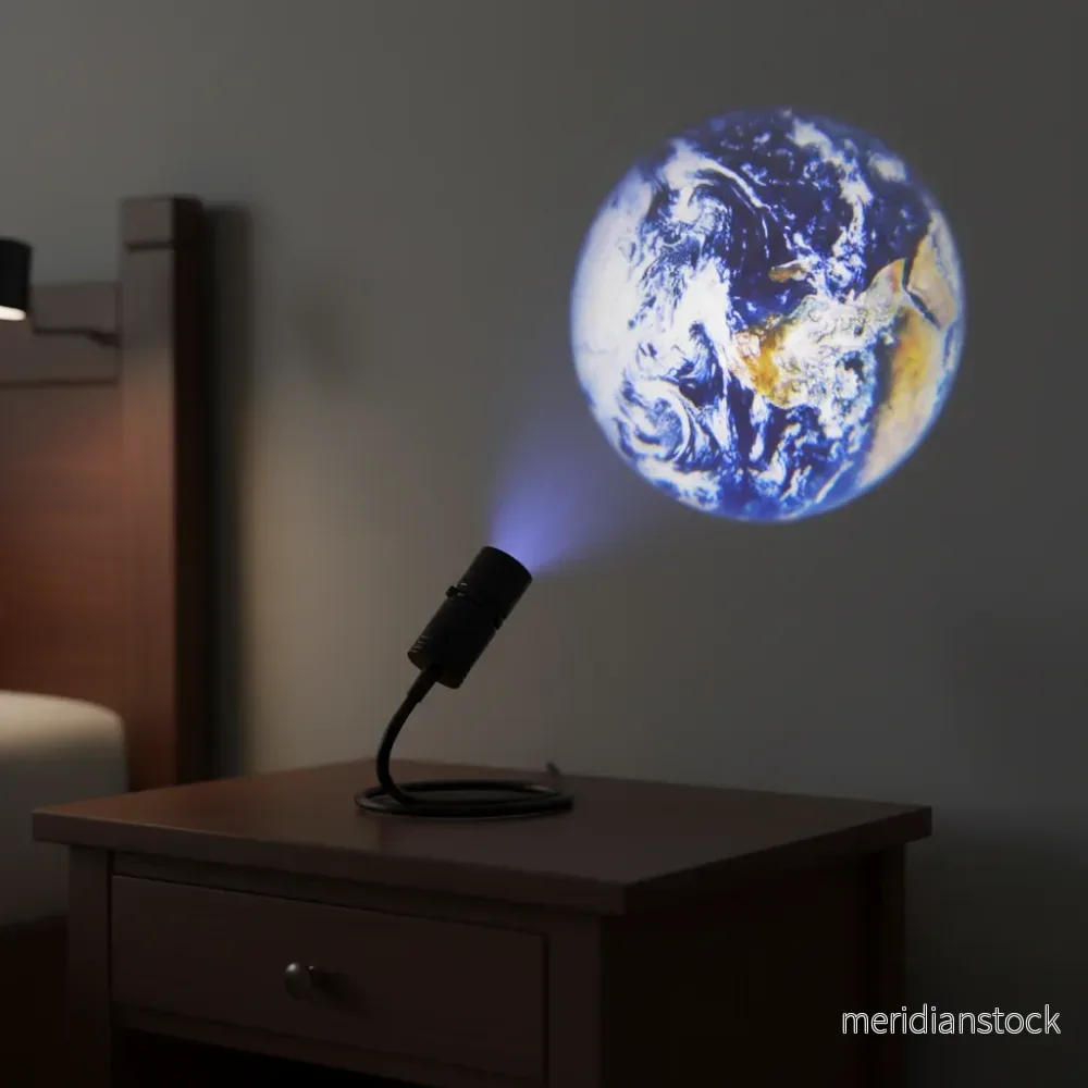 USB-driven projektorlampa - GlowOrbit