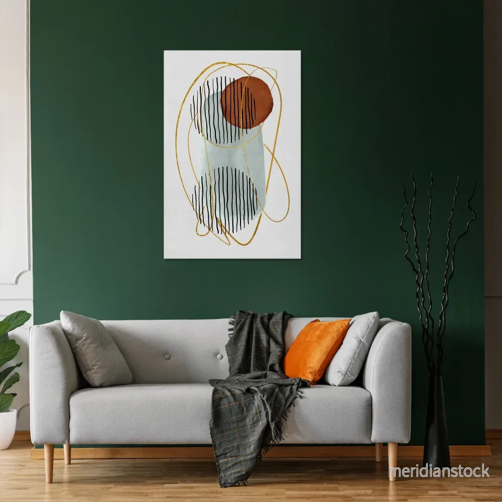 WRAPPED IN MOULD Vertical Canvas Print - Bild 2