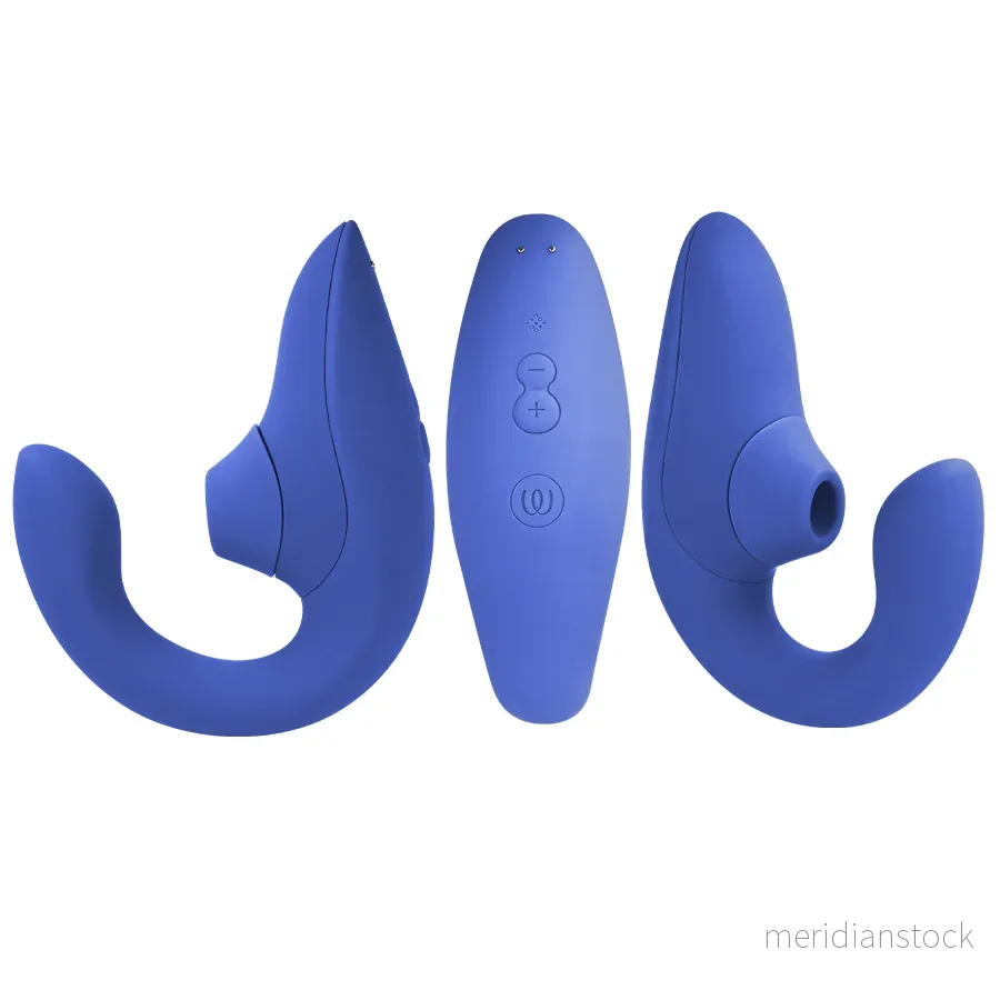 WOMANIZER - BLEND RABBIT VIBRATOR STIMULATOR VIBRANT BLUE - Bild 2