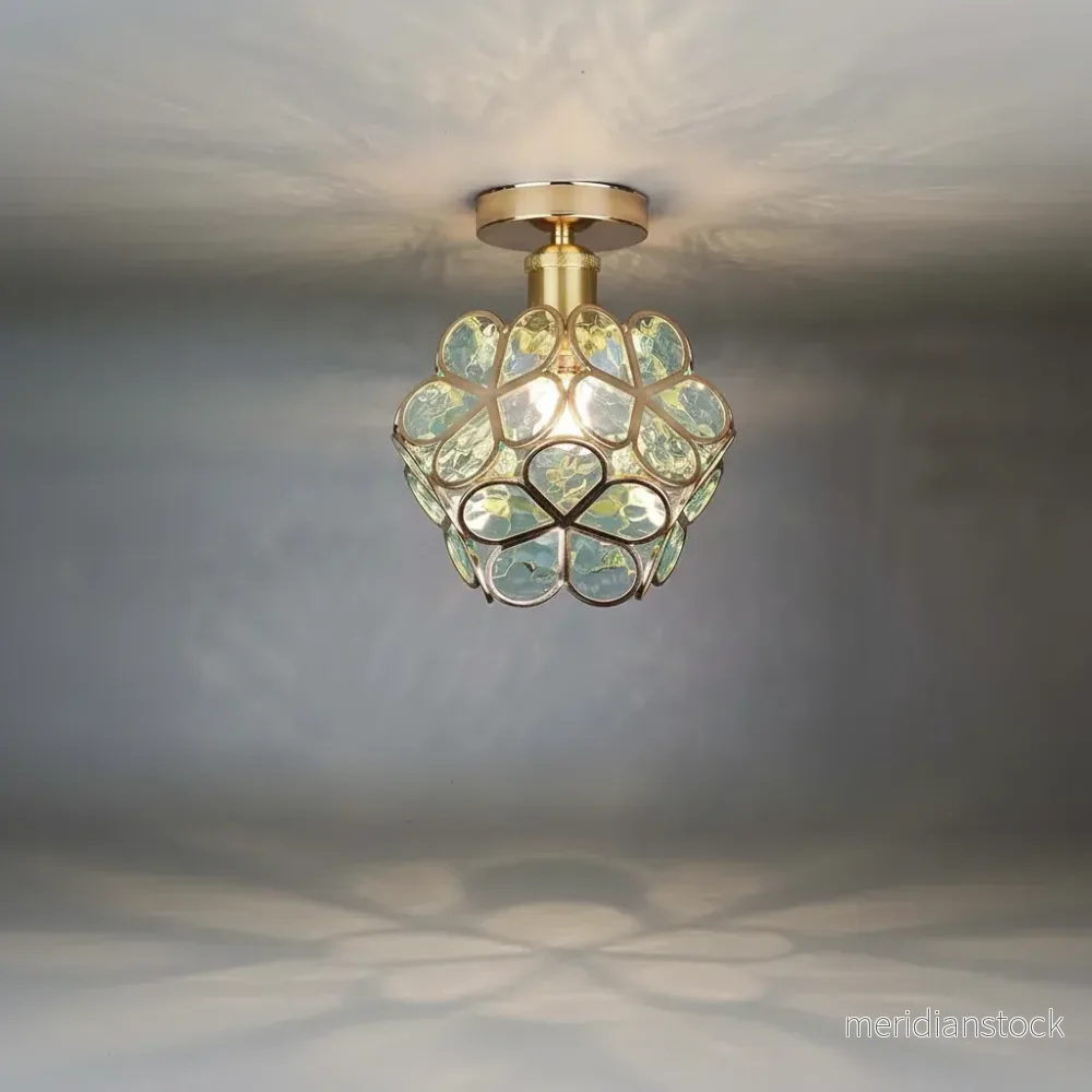 Taklampa i glas - ShineFloret - Bild 2