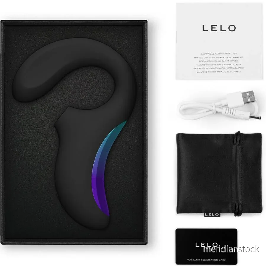 LELO - ENIGMA WAVE TRIPLE VIBRATION MASSAGER BLACK - Bild 3