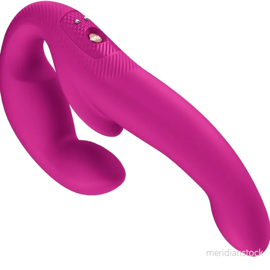 FUN FACTORY - SHARE VIBE PRO VIBRATING DOUBLE DILDO MAGENTA - Bild 2