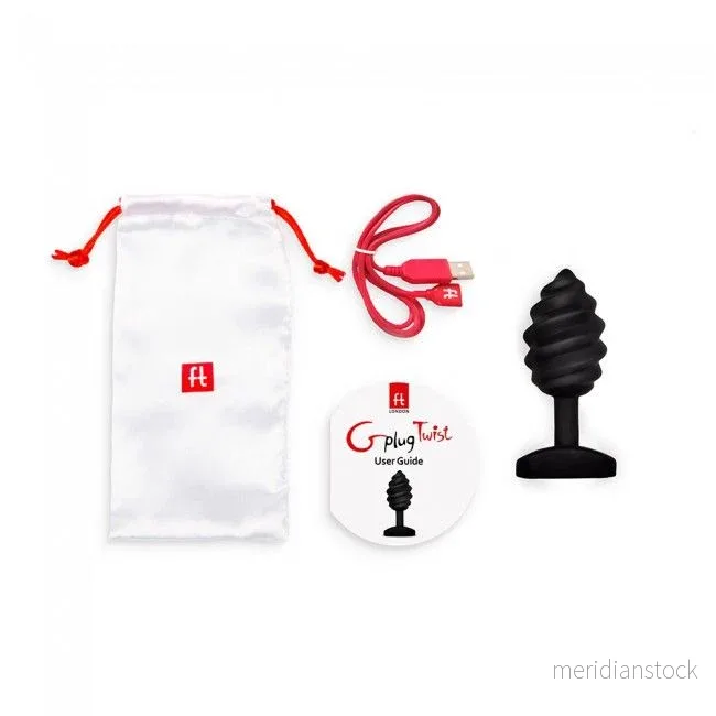 G-VIBE - GPLUG TWIST WITH VIBRATION BLACK - Bild 2