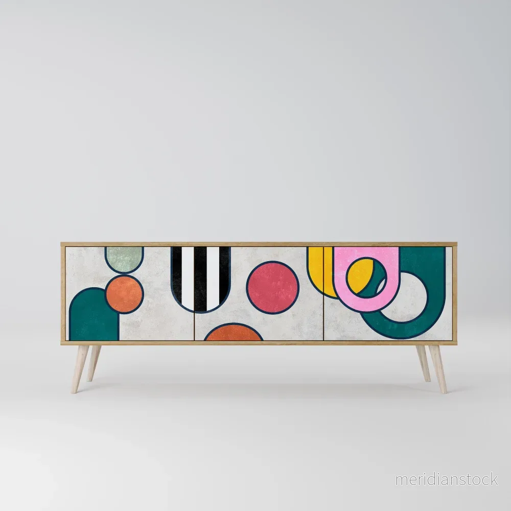COOL STORY TV-bänk med 3 dörrar - Bild 2