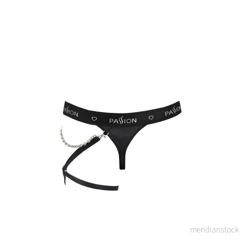 PASSION - 058 BILL THONG BLACK S/M - Bild 2