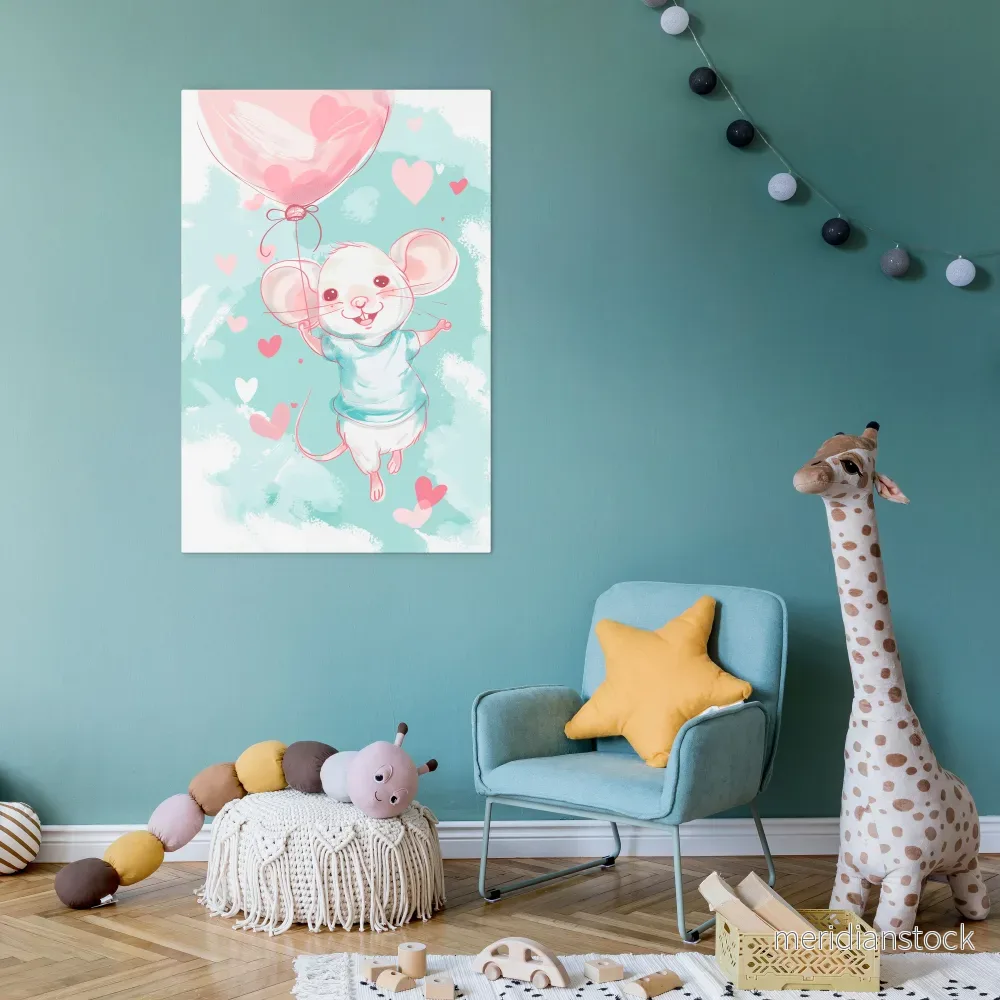 MOUSY FLOW Vertical Canvas Print MOUSY FLOW Vertical Canvas Print
