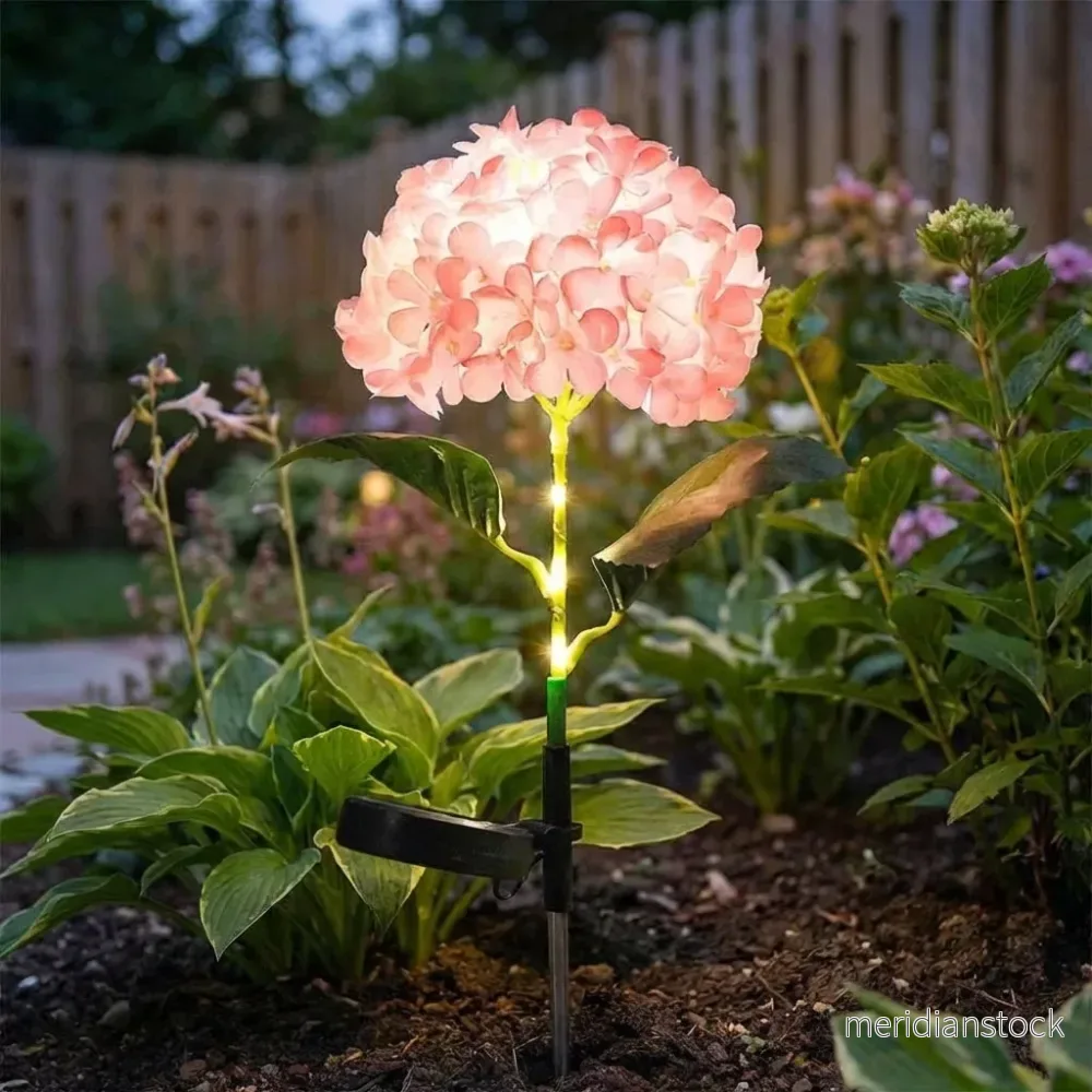 Solcellsdriven blomsterpålslampa – Solarispetal - Bild 2