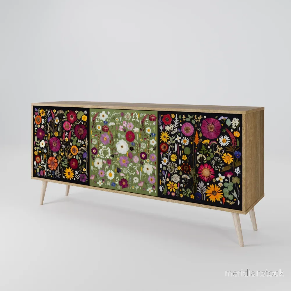 VERDANT GARDEN 3-Door Sideboard VERDANT GARDEN 3-Door Sideboard