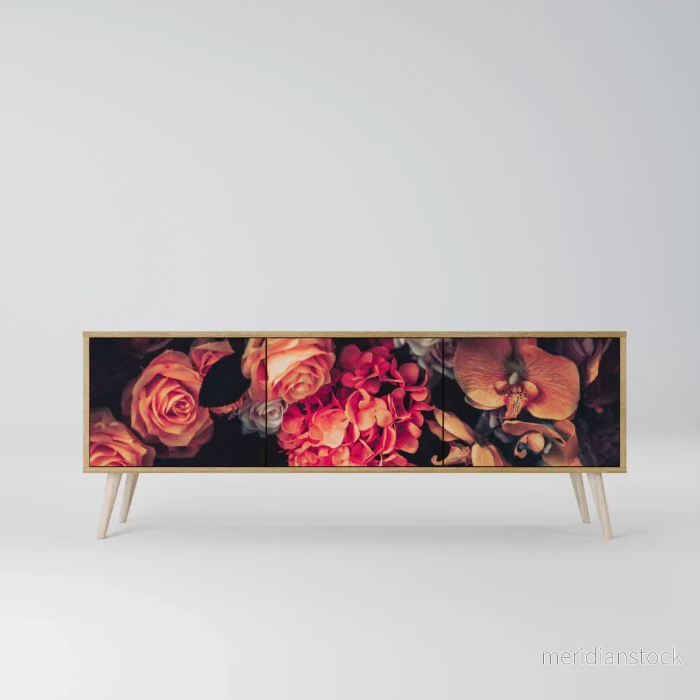 NEVERENDING BLOOM TV-bänk med 3 dörrar - Bild 2