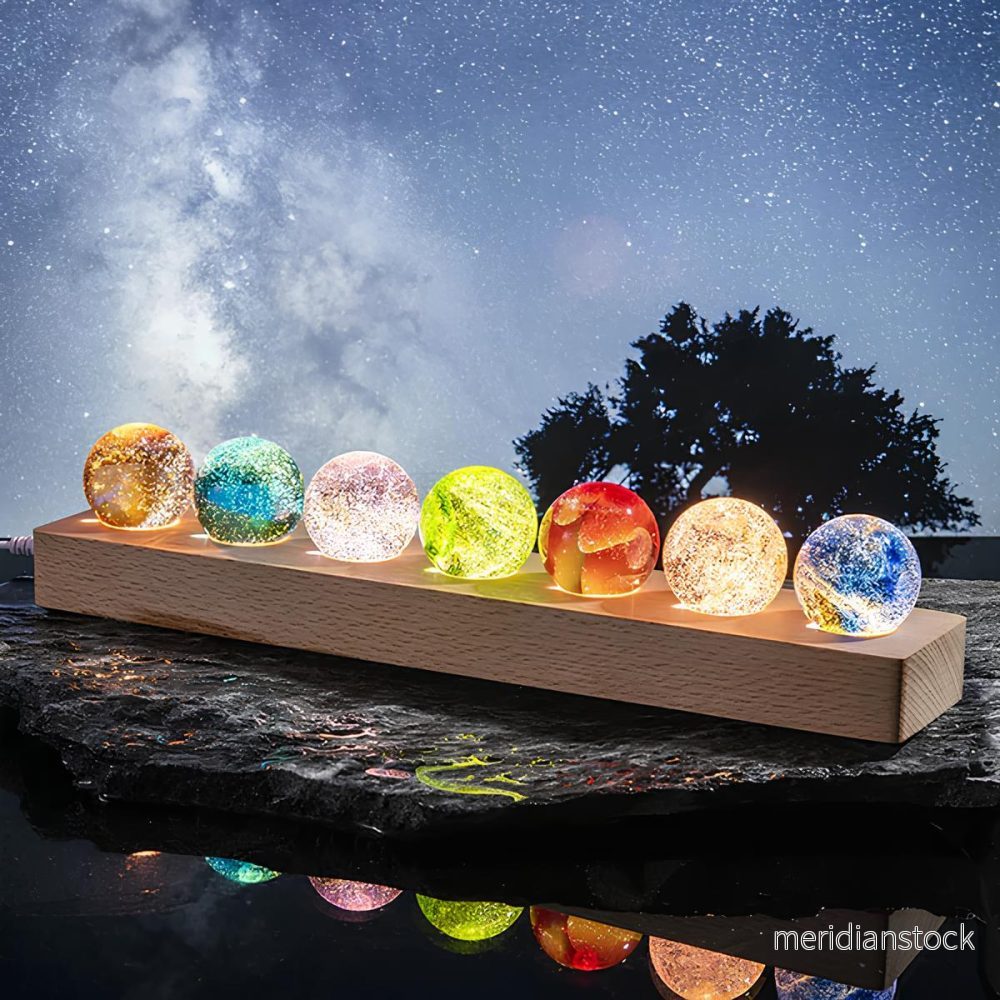Lysande kosmiska kristaller - AstroGlow kulor - Bild 3