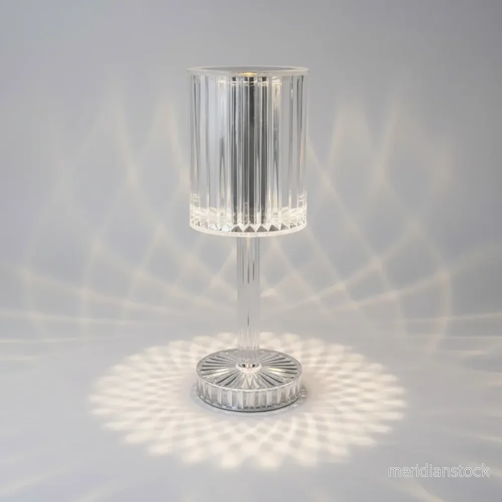 Dimbar kristallbordslampa - Crystalique - Bild 2