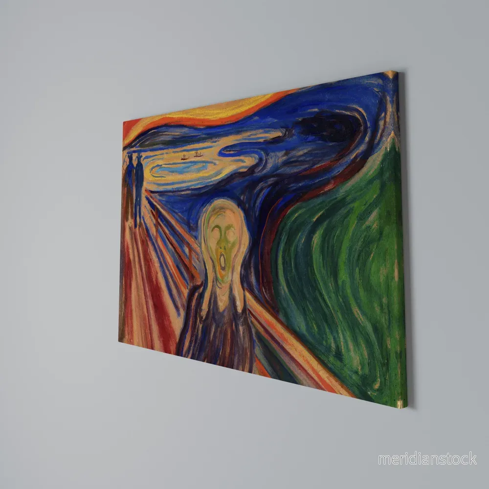 THE SCREAM Horizontal Canvas Print - Bild 3