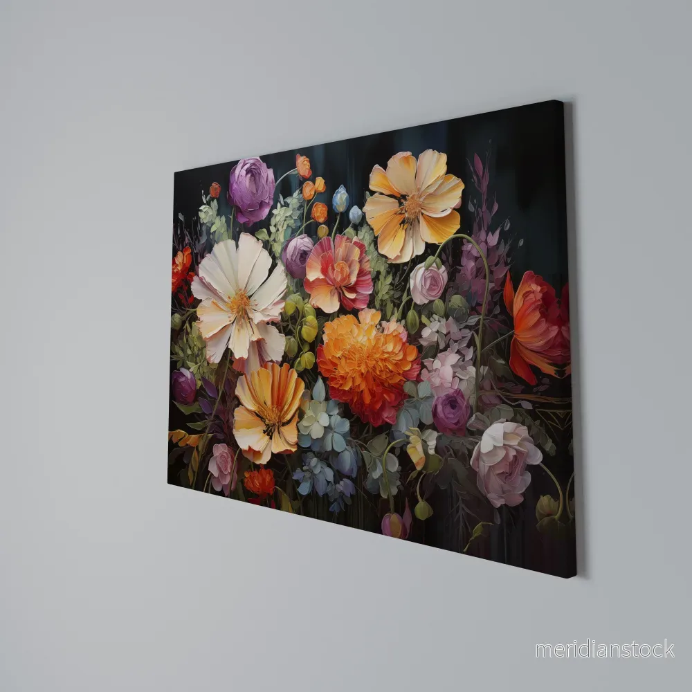 BLOOMING WILDERNESS Horizontal Canvas Print - Bild 3