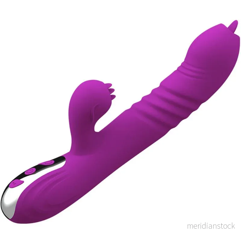 ARMONY - FAIRY MULTIFUNCTION VIBRATOR DOUBLE TONGUE VIOLET HEAT EFFECT - Bild 2