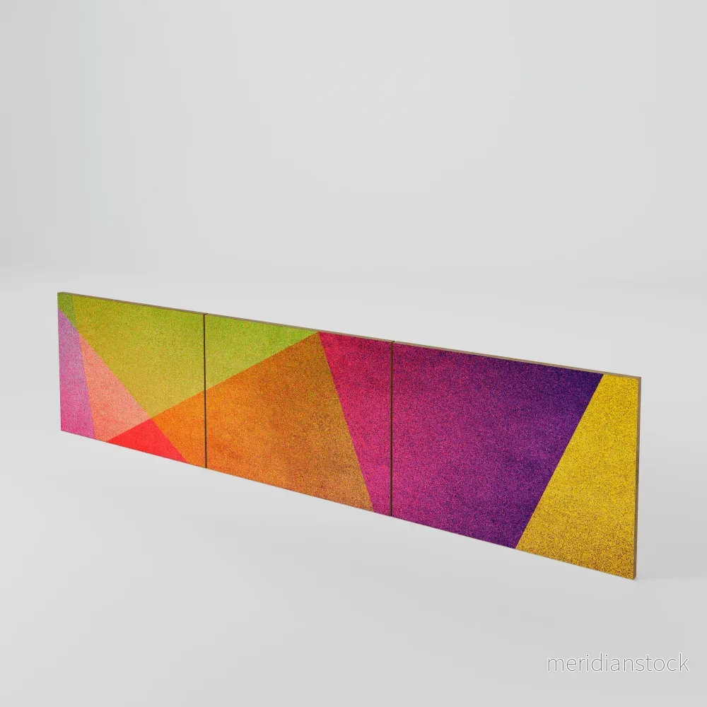 VIVID GEOMETRY Luckset med 3 dörrar till TV-bänk VIVID GEOMETRY Luckset med 3 dörrar till TV-bänk