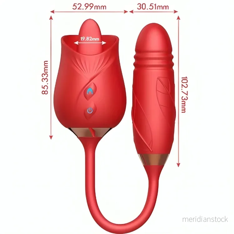 ARMONY - DELIGHT FLOWER VIBRATOR & THRUSTING WITH RED TONGUE - Bild 2