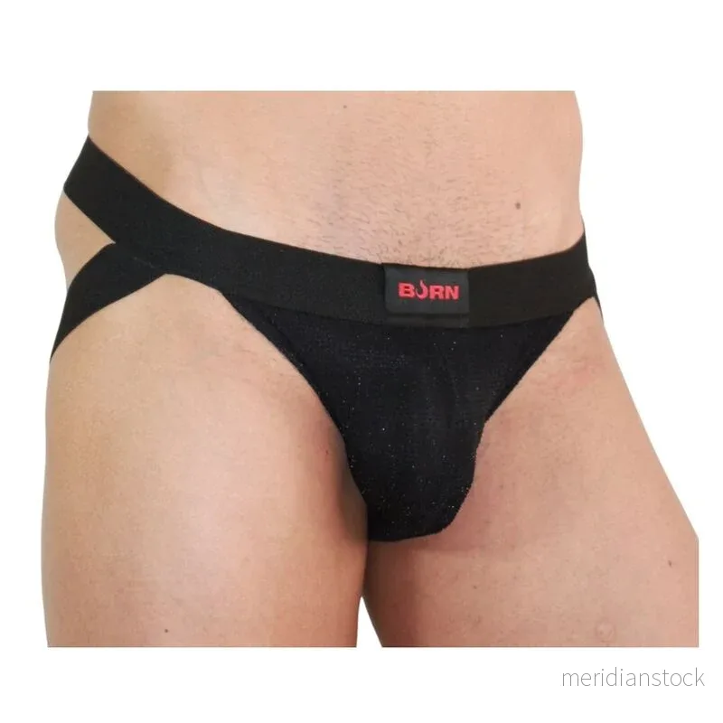 BURN - 003 JOCK SHINY BLACK S - Bild 2
