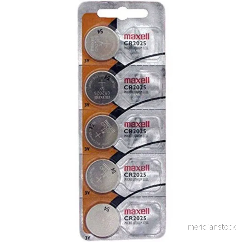 MAXELL - LITHIUM BUTTON BATTERY CR2025 3V BLISTER*5 - Bild 2
