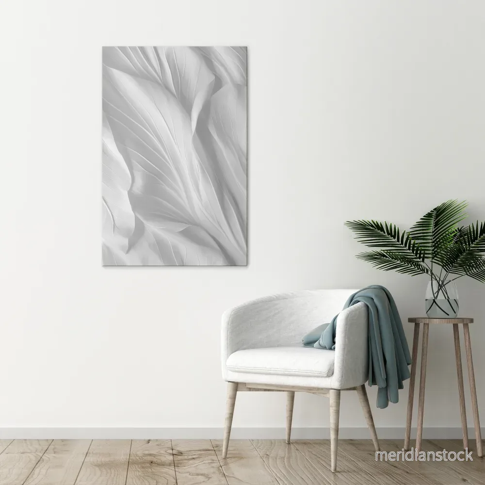 SILKEN SERENITY Vertical Canvas Print SILKEN SERENITY Vertical Canvas Print