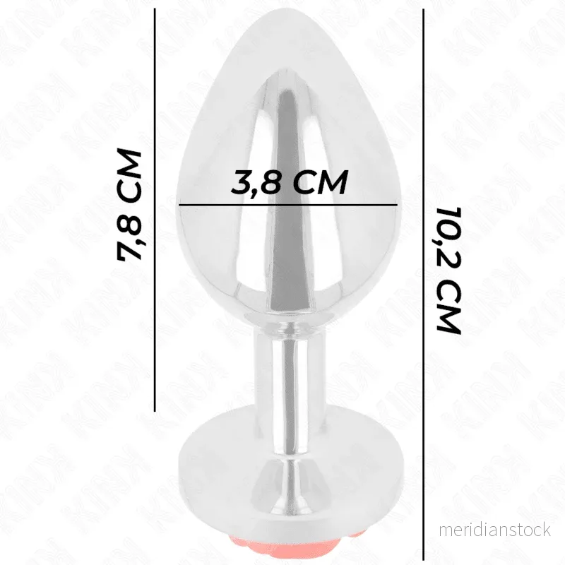 KINK - PLUG ANAL ROSE RED SIZE L - Bild 3