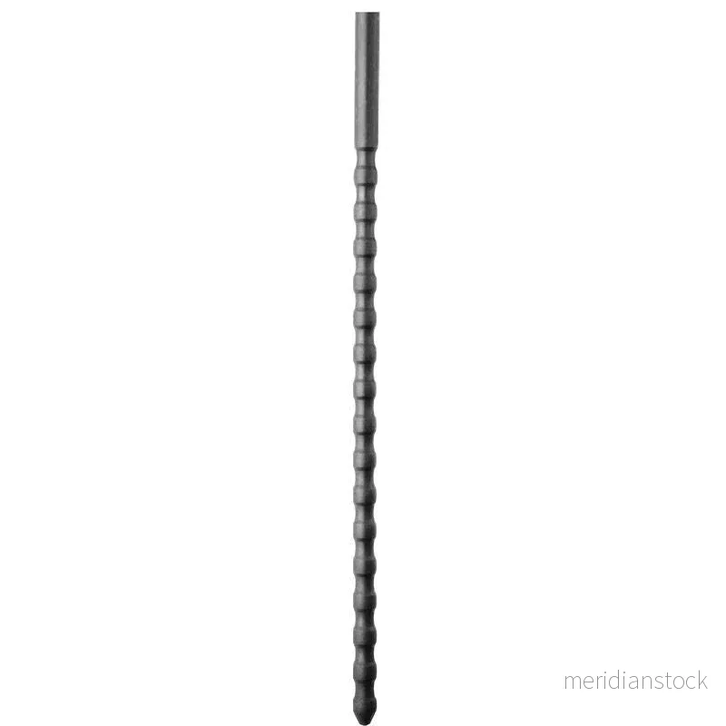 ALL BLACK - 6/8 MM SILICONE URETHRAL PROBE