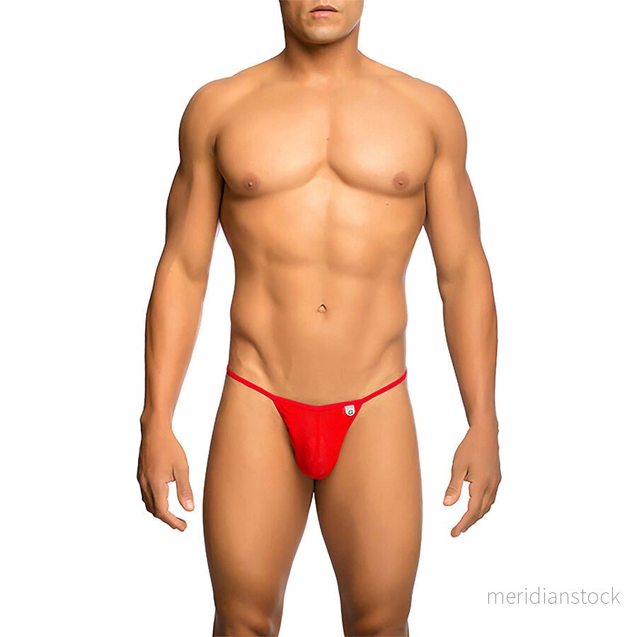 MOB - TRANSPARENT RED T-SHAPED THONG SIZE L/XL - Bild 2