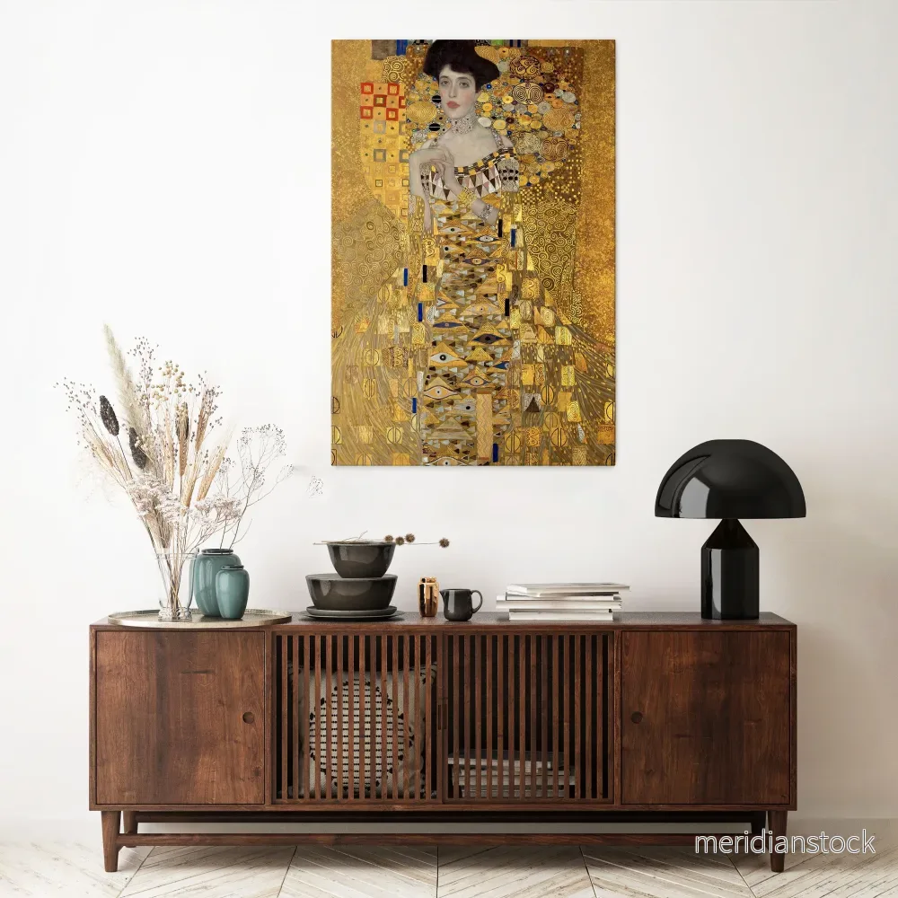 PORTRAIT OF ADELE Vertical Canvas Print