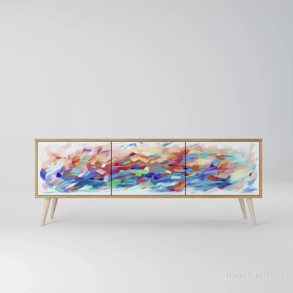 FINESSE MASH-UP TV-bänk med 3 dörrar - Bild 2
