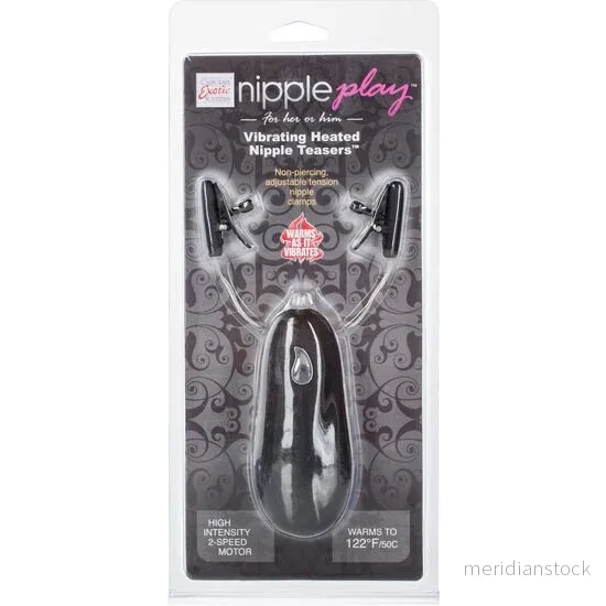 CALEXOTICS - VIBR HEATED NIPPLE TEASERS BLACK - Bild 3
